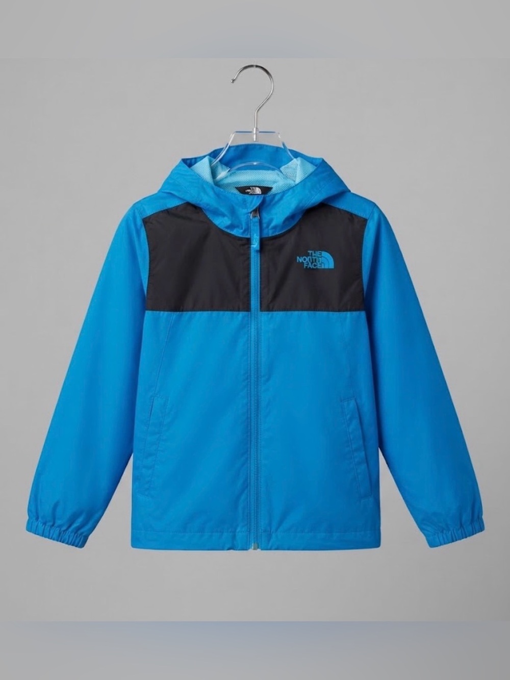 The North Face | Blue Black Light Rain Coat | 7